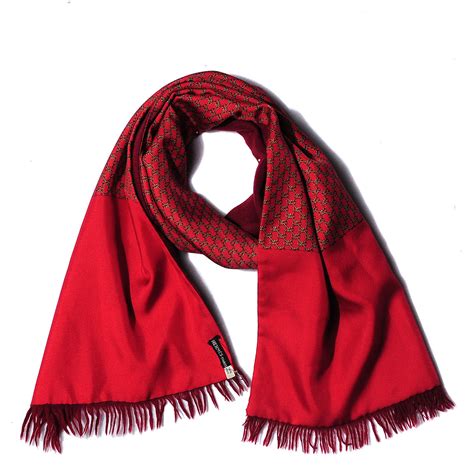 Hermes wool and cashmere scarf